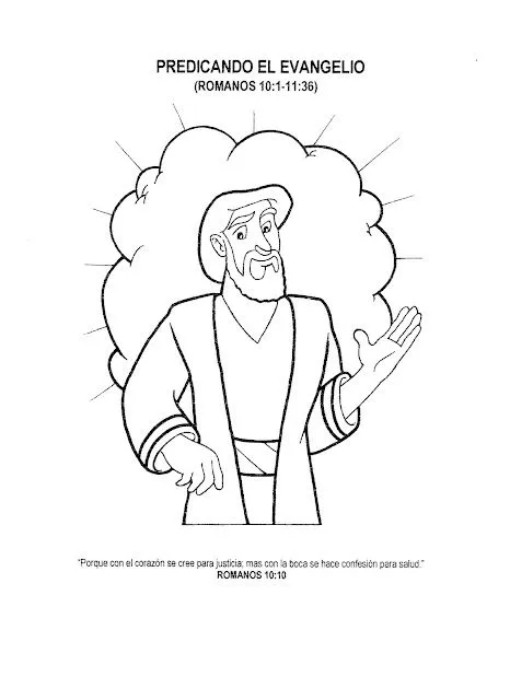 Dibujos Cristianos: Predicando el Evangelio - Romanos 10:1-11, 11 ... Dibujos Cristianos: Predicando el Evangelio - Romanos 10:1-11, 11 ...
