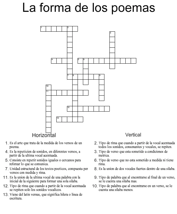 Crucigramas ejemplos - Imagui