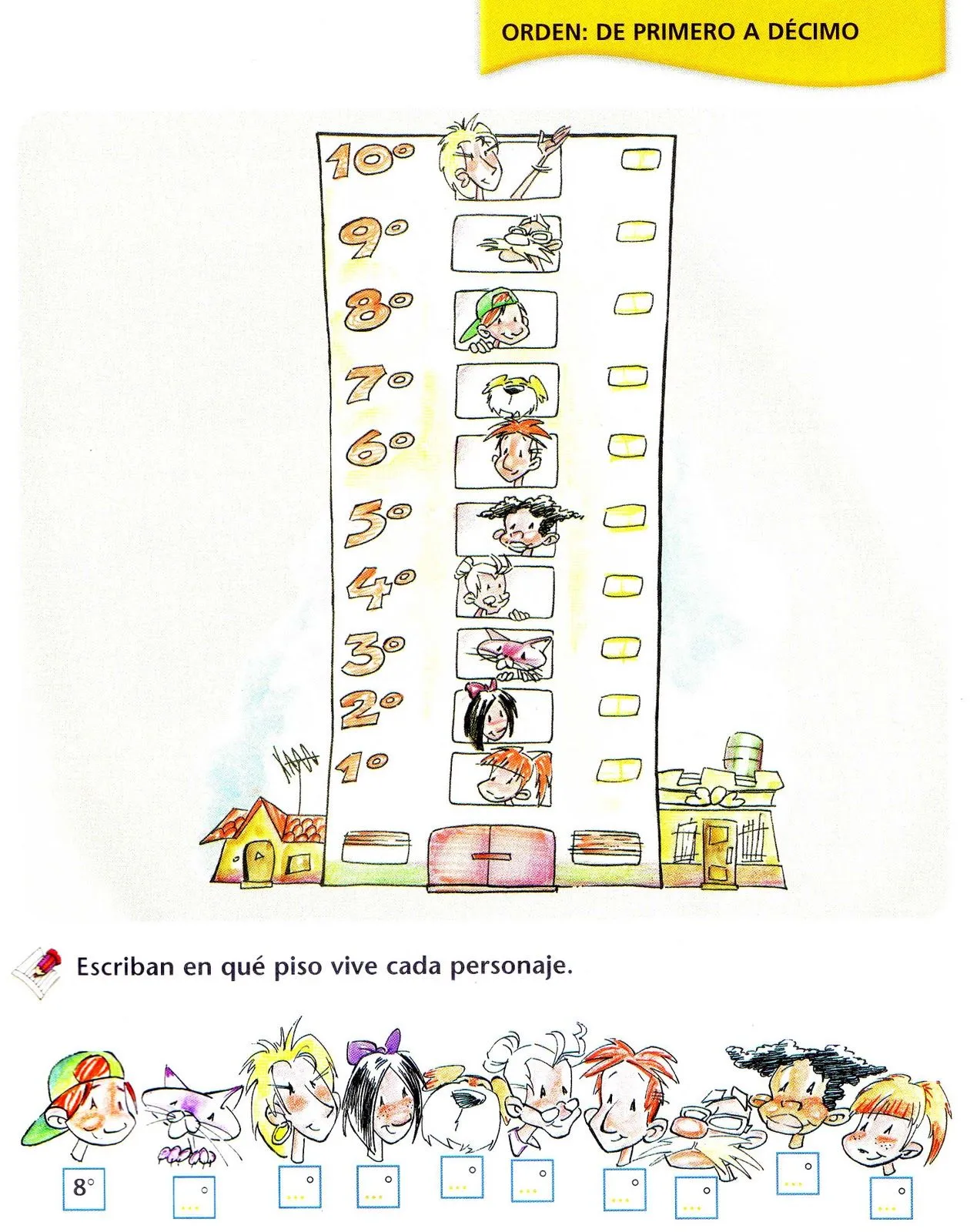 Aula Seño Sory...: Números ordinales