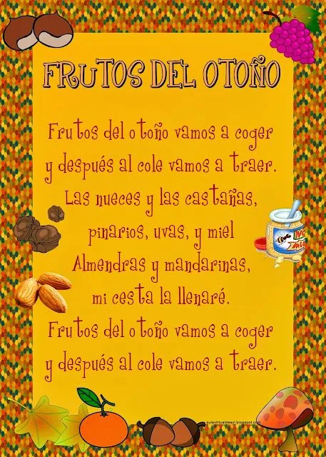 Aula virtual de audición y lenguaje: Poemas de otoño Aula virtual de audición y lenguaje: Poemas de otoño