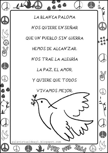 EL MARAVILLOSO MUNDO DE LA AUDICIÓN Y EL LENGUAJE: Día de la Paz EL MARAVILLOSO MUNDO DE LA AUDICIÓN Y EL LENGUAJE: Día de la Paz