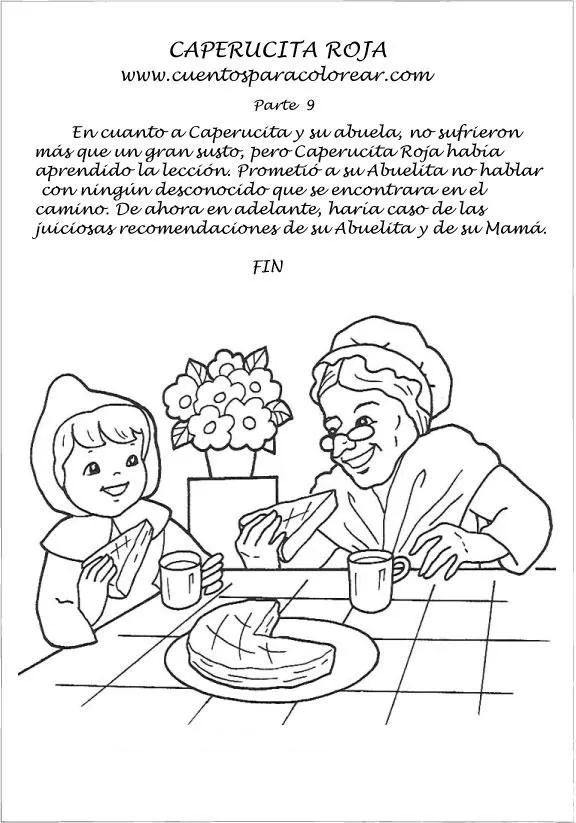 Cap para colorear - Imagui