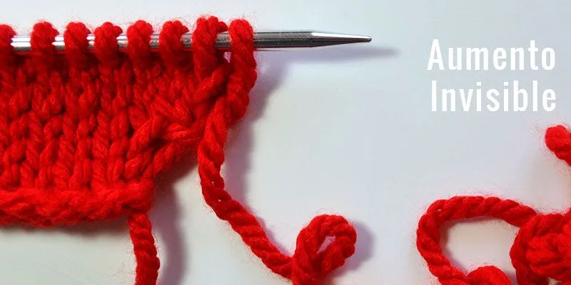Cómo hacer aumentos tejiendo a dos agujas | Pearl Knitter Cómo hacer aumentos tejiendo a dos agujas | Pearl Knitter