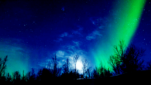 aurora boreal gif | Tumblr