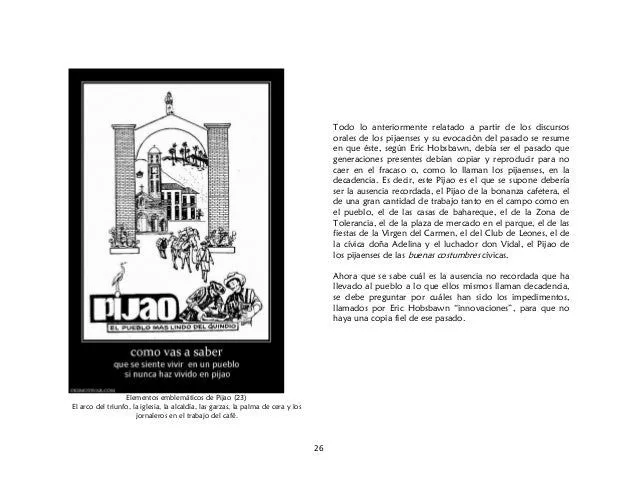 La ausencia recordada: Memoria Colectiva en Pijao-Quindío La ausencia recordada: Memoria Colectiva en Pijao-Quindío