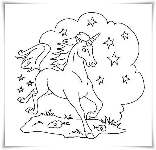 Ausmalbilder Einhorn | Pictures To Color and Print Ausmalbilder Einhorn | Pictures To Color and Print
