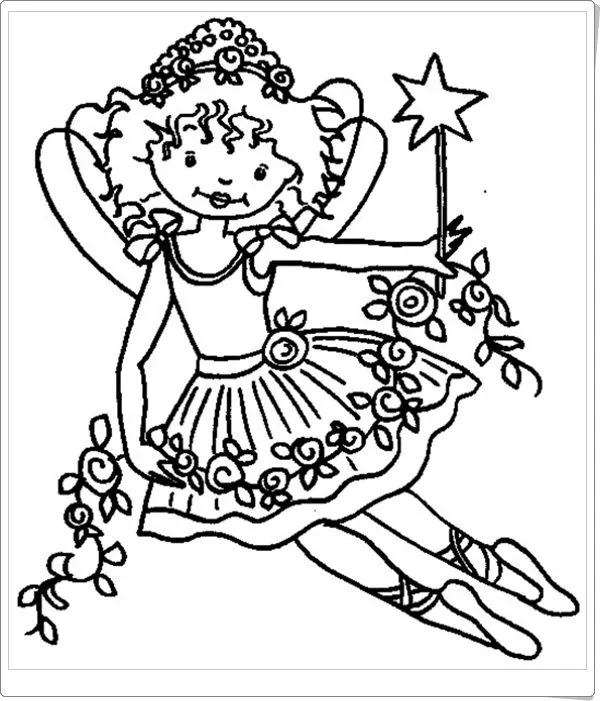 Ausmalbilder Lillifee | Pictures To Color and Print