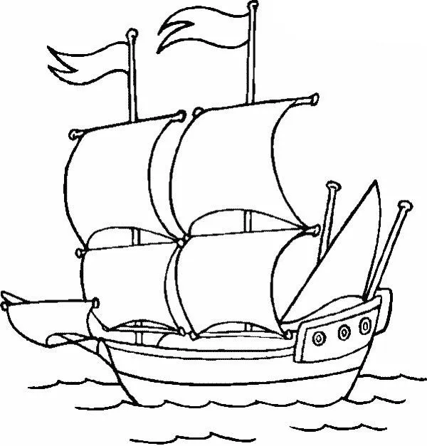 Malvorlage schiffe - Imagui