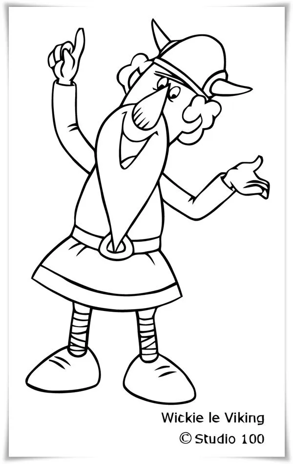 Ausmalbilder Vicky the Viking - AusmalbilderKostenlos Ausmalbilder Vicky the Viking - AusmalbilderKostenlos