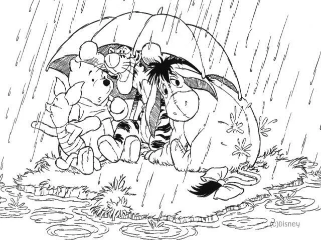 Malvorlagen 1 - Beas Winnie Pooh