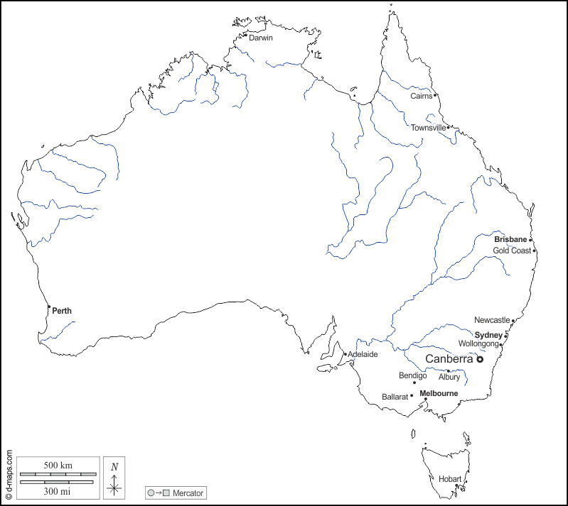 Australia: Mapa gratuito, mapa mudo gratuito, mapa en blanco ... Australia: Mapa gratuito, mapa mudo gratuito, mapa en blanco ...