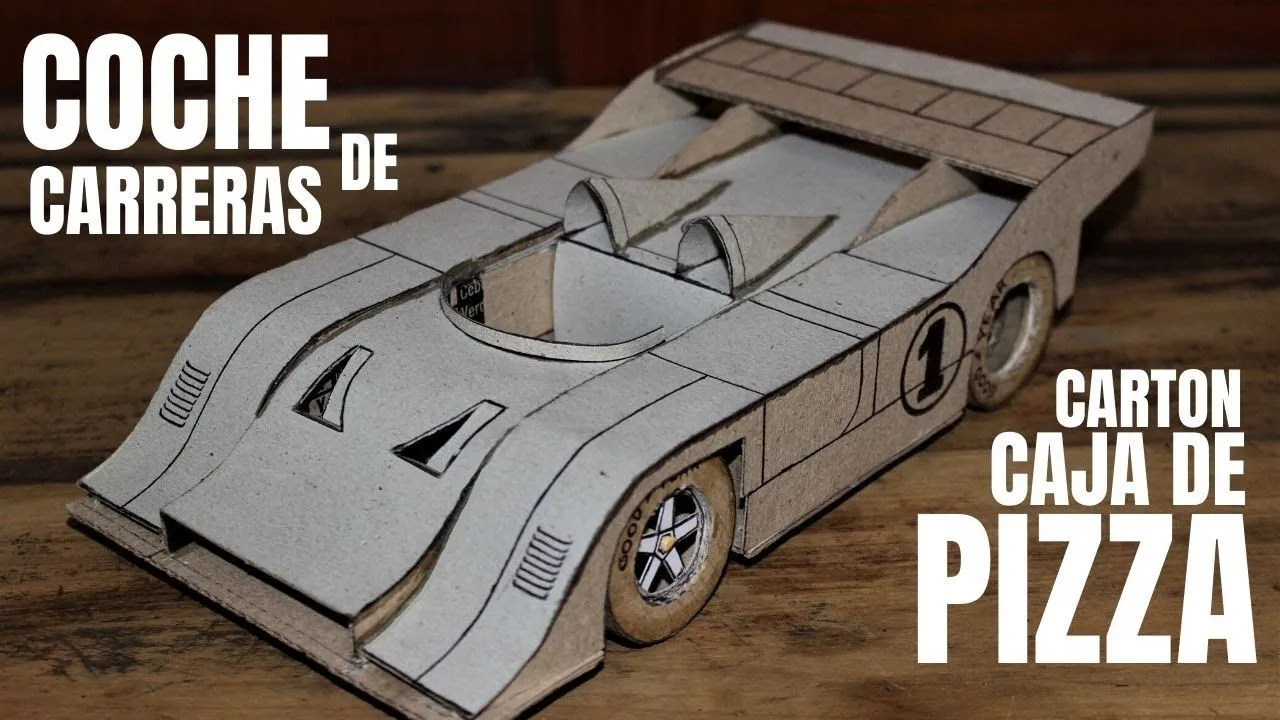 COMO HACER UN AUTO DE CARRERAS DE CARTON DE CAJA DE PIZZA Y ROLLO DE PAPEL HIGIÉNICO - CARDBOARD CAR - YouTube COMO HACER UN AUTO DE CARRERAS DE CARTON DE CAJA DE PIZZA Y ROLLO DE PAPEL HIGIÉNICO - CARDBOARD CAR - YouTube