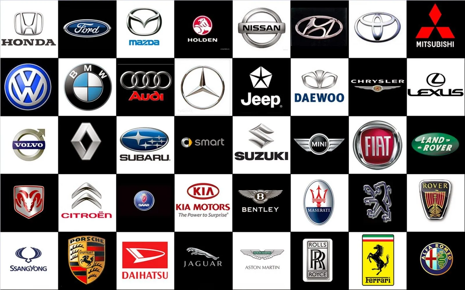 auto logo's auto logo's