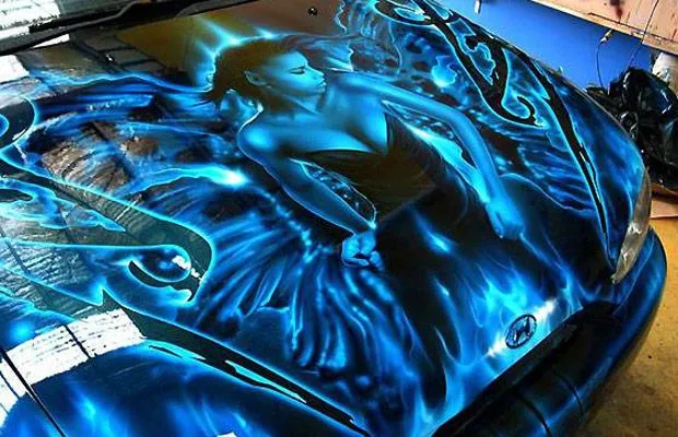 autos aerografiados | moisesmansurcysneirosauots