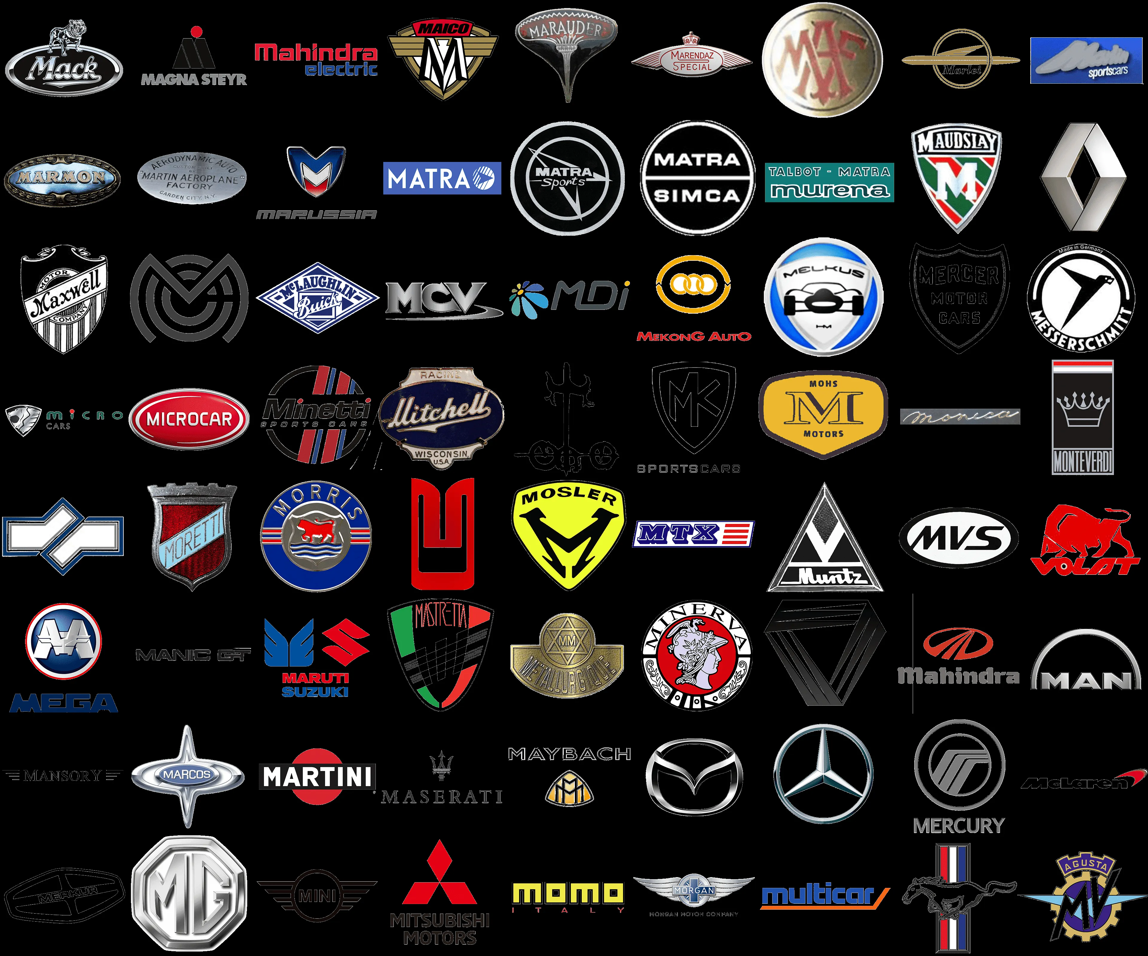 Autos que empiezan con M : valor, histria, png, vector Autos que empiezan con M : valor, histria, png, vector