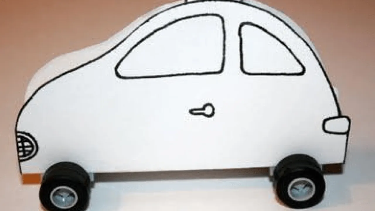 Autos de papel – Manualidades Gratis