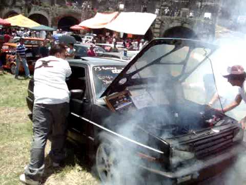 Autos Tuning Dragones Cuernavaca...! Quemandooo Llantaa...! - YouTube