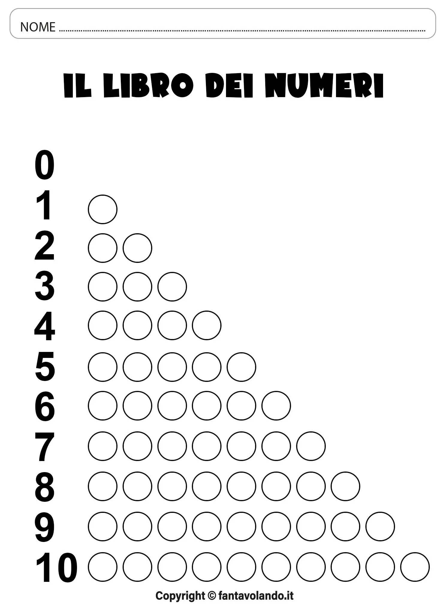 Autunno: le schede di matematica (schede dei numeri da 6 a 10) - Fantavolando Autunno: le schede di matematica (schede dei numeri da 6 a 10) - Fantavolando