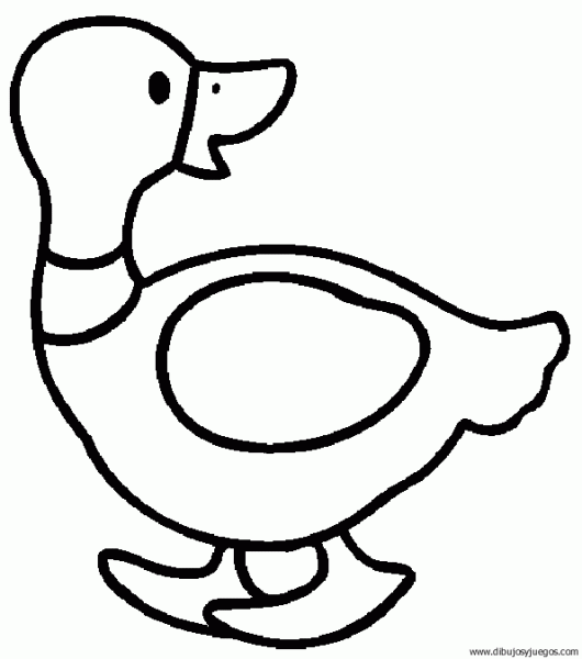 ave-pato-03 | Dibujos y juegos, para pintar y colorear ave-pato-03 | Dibujos y juegos, para pintar y colorear