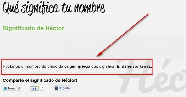 Averigua el significado de los nombres | Geek's RooM