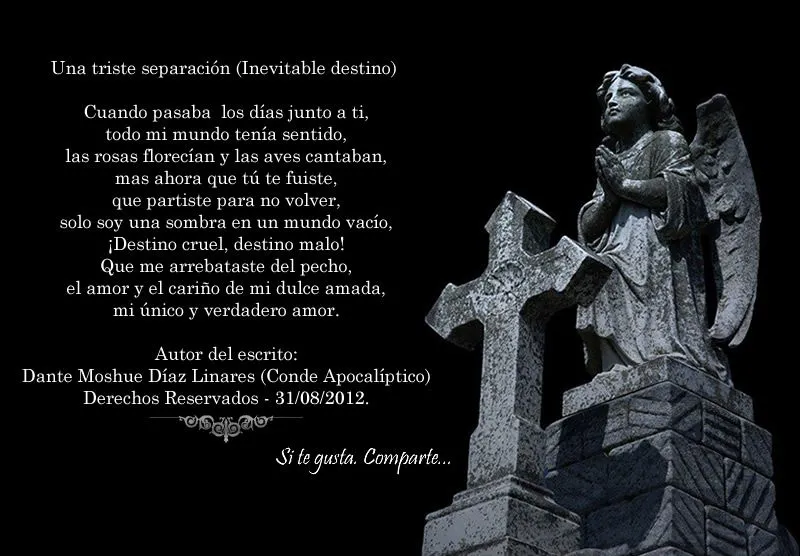 El Averno de Dante: Una triste separación (Inevitable destino) El Averno de Dante: Una triste separación (Inevitable destino)