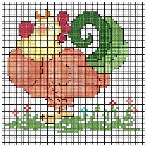 AVES (POLLITOS, PATOS, ETC) (punto de cruz) on Pinterest | 72 Pins