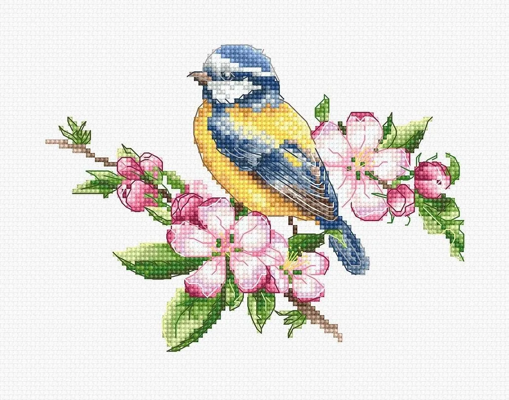 Aves punto de cruz - Etsy México