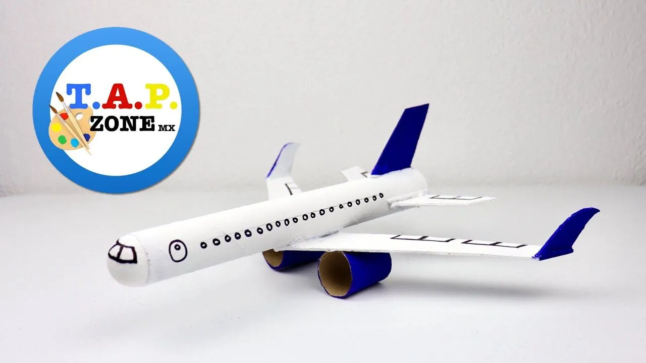 Como hacer un avion de carton - TAP ZONE Mx - YouTube Como hacer un avion de carton - TAP ZONE Mx - YouTube