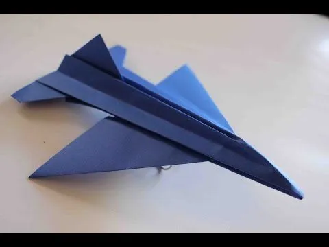 Como hacer un Avion de Papel que Vuela Mucho - Aviones de Papel ... Como hacer un Avion de Papel que Vuela Mucho - Aviones de Papel ...