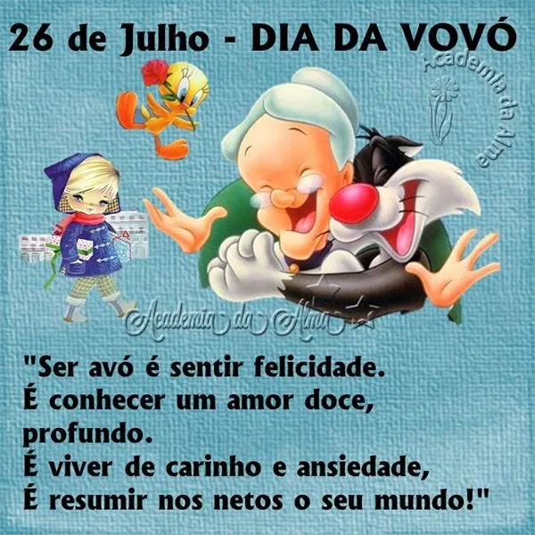 Mensagem do dia dos avos - Imagui