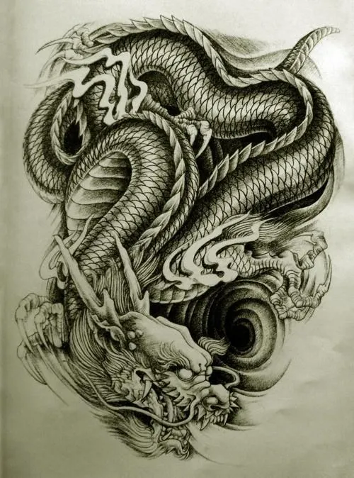 Awesome But Weird Oriental Dragon Tattoo Designs | Dragon Tattoos ...