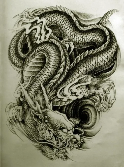 Awesome But Weird Oriental Dragon Tattoo Designs | Dragon Tattoos ... Awesome But Weird Oriental Dragon Tattoo Designs | Dragon Tattoos ...