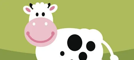 Manualidades vacas para niños - Imagui