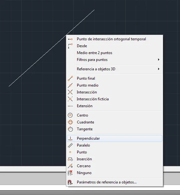 AYTUTO: Dibujar línea perpendicular a otra en AUTOCAD