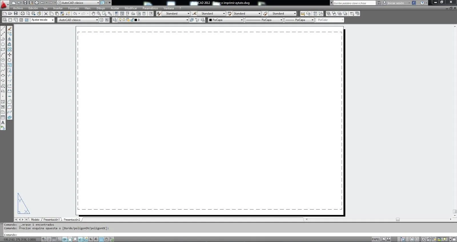 AYTUTO: Trazar o imprimir en AUTOCAD AYTUTO: Trazar o imprimir en AUTOCAD