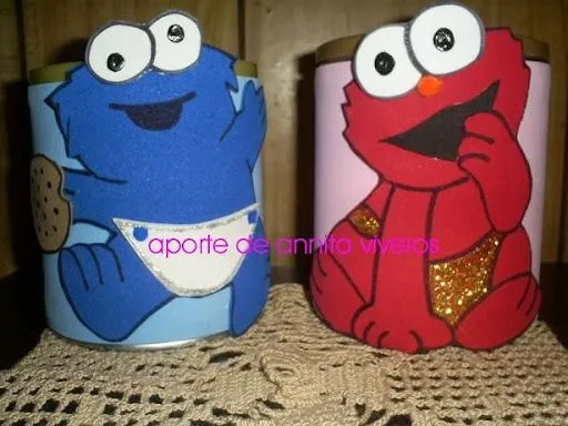 Ayuda con Centros de mesa y bolsitas de come galletas de plaza sesamo Ayuda con Centros de mesa y bolsitas de come galletas de plaza sesamo