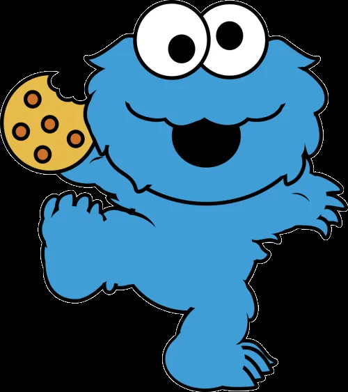 ayuda con cookie monster bebe