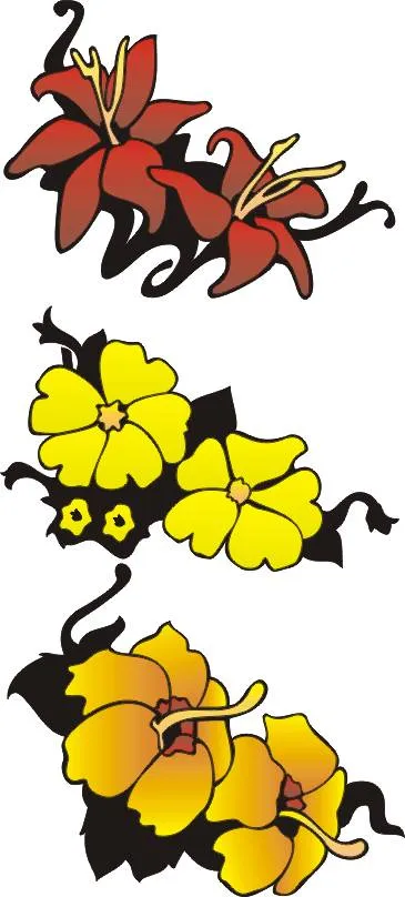 Ayuda, necesit esquemas de flores...