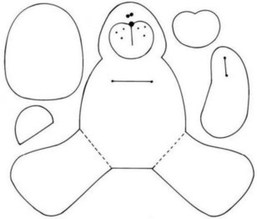 oso peluche (3) | Aprender manualidades es facilisimo. oso peluche (3) | Aprender manualidades es facilisimo.