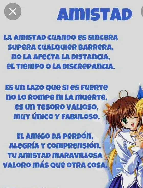 me ayudan tengo que hacer un poema inventado de la amistad - Brainly.lat me ayudan tengo que hacer un poema inventado de la amistad - Brainly.lat