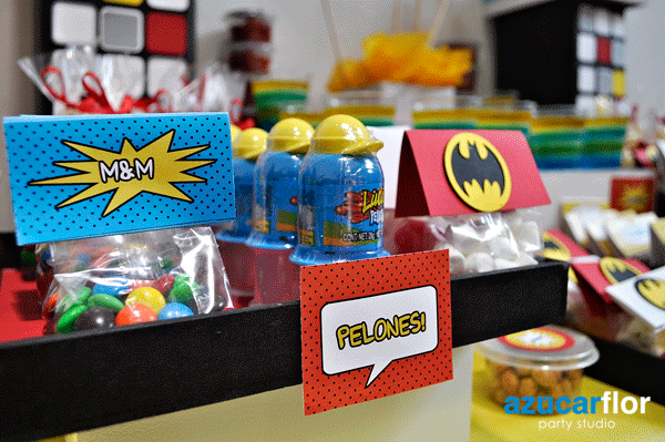 AZUCAR FLOR party studio: BATMAN