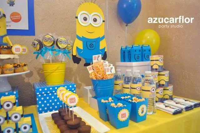 AZUCAR FLOR party studio: Minions, Mi Villano Favorito. | Cotillón ...