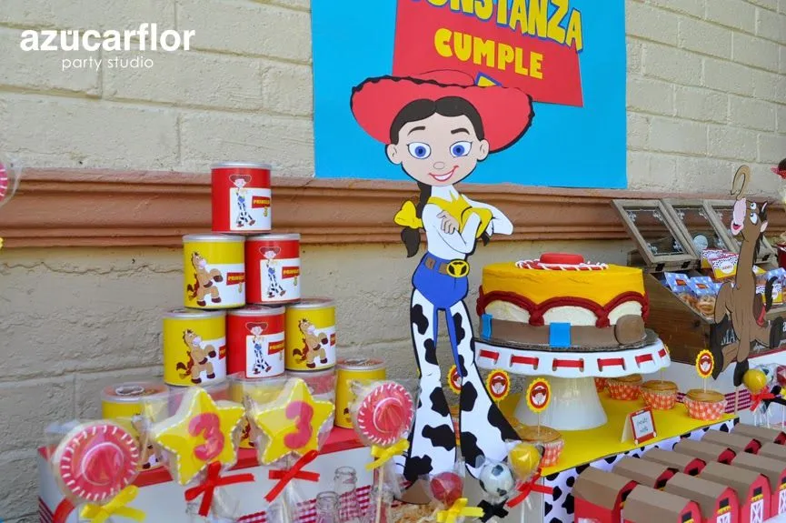 AZUCAR FLOR party studio: Toy Story: Jessy la vaquerita AZUCAR FLOR party studio: Toy Story: Jessy la vaquerita