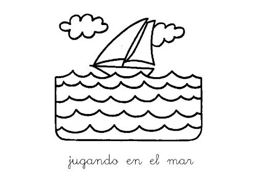 Dibujos para colorear color azul - Imagui