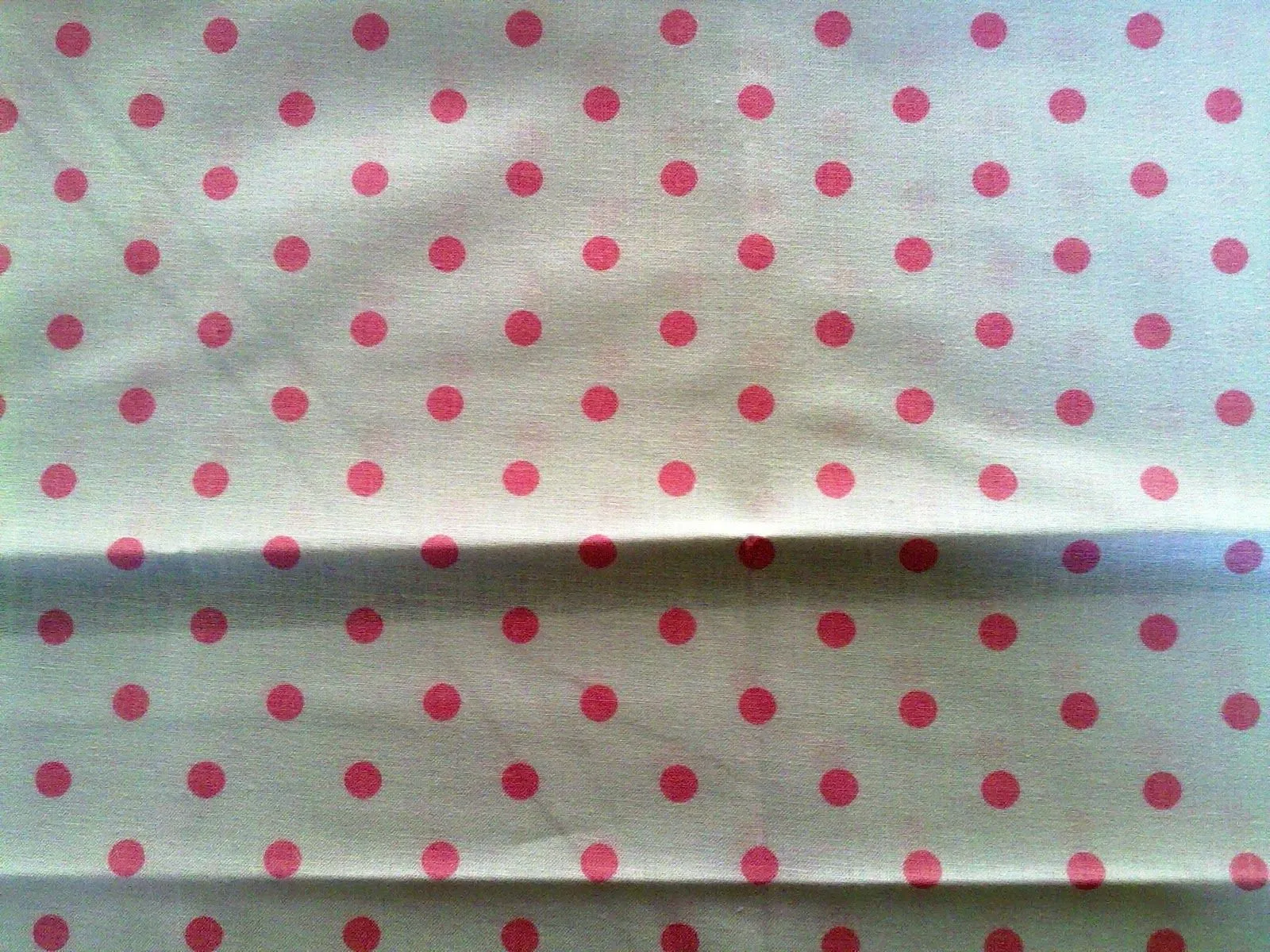 BA0001 Blanca lunares rosa grandes ancho 1,45 m BA0001 Blanca lunares rosa grandes ancho 1,45 m