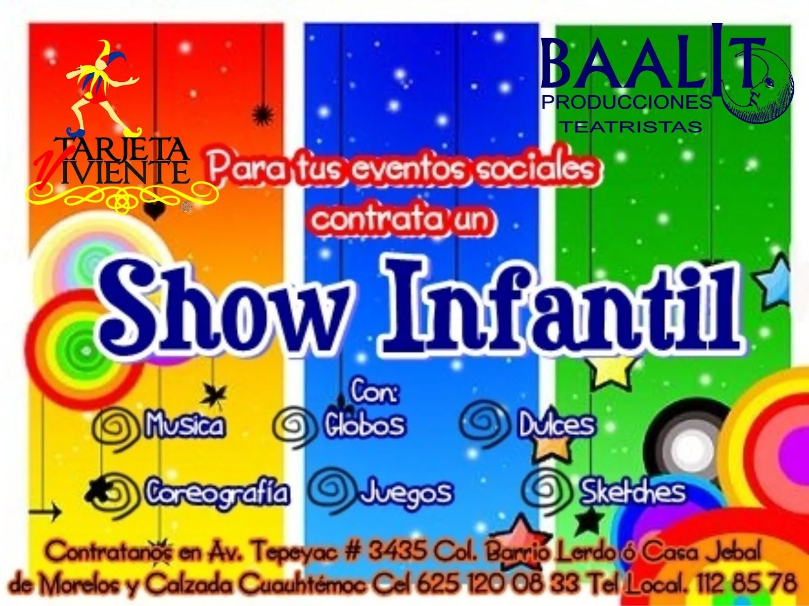 BAALIT PRODUCCIONES TEATRISTAS: julio 2012