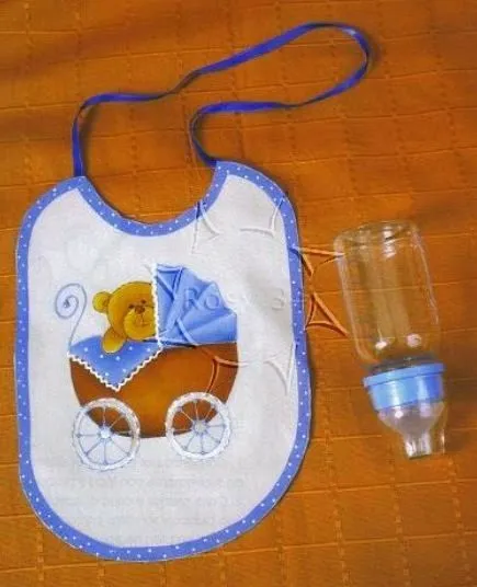 Babero pintado a mano-moldes ~ Mimundomanual Babero pintado a mano-moldes ~ Mimundomanual
