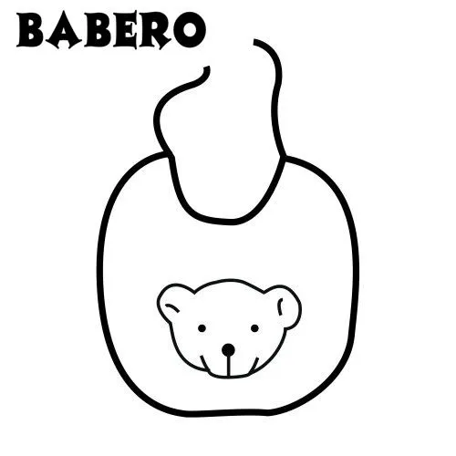 Imagen para colorear de mamadera, chupete, babero - Imagui Imagen para colorear de mamadera, chupete, babero - Imagui