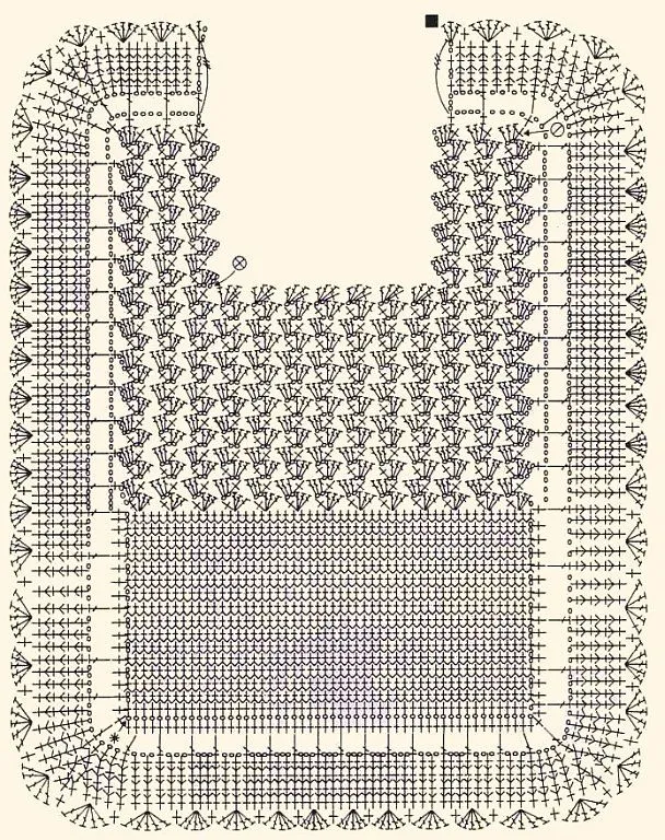 Baberos a crochet paso a paso - Imagui