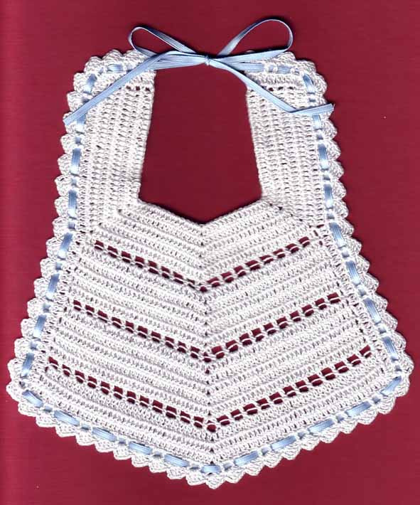 Como hacer baberos crochet paso a paso - Imagui Como hacer baberos crochet paso a paso - Imagui